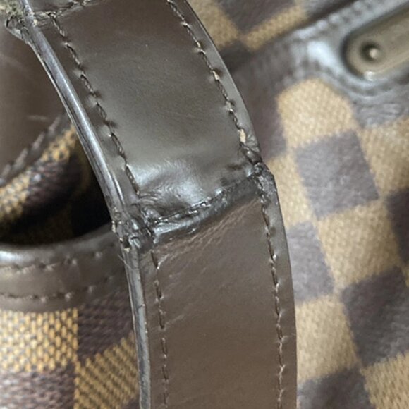 LOUIS VUITTON Bloomsbury PM Shoulder Bag Damier Leather Brown N42251 74EF764 - Picture 6 of 15